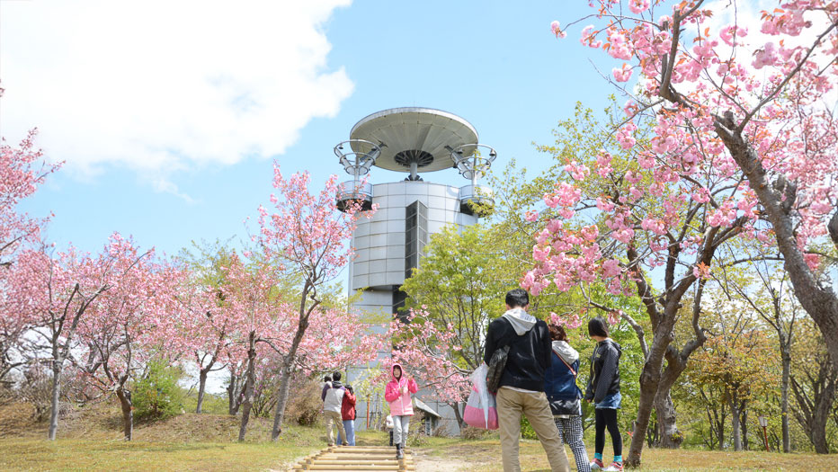北海道 東明公園（source: bibai color）